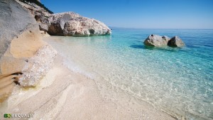 La spiaggia di Cala Mariolu