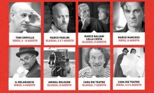 Festival dei Tacchi 2016, programma e attori