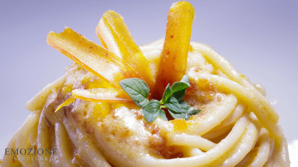 Emozione Sardegna, spaghetti alla bottarga, tipicità della Sardegna