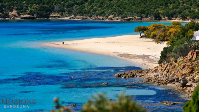 Emozione Sardegna, vista della spiaggia di Tuerredda - Teulada - Domus De Maria