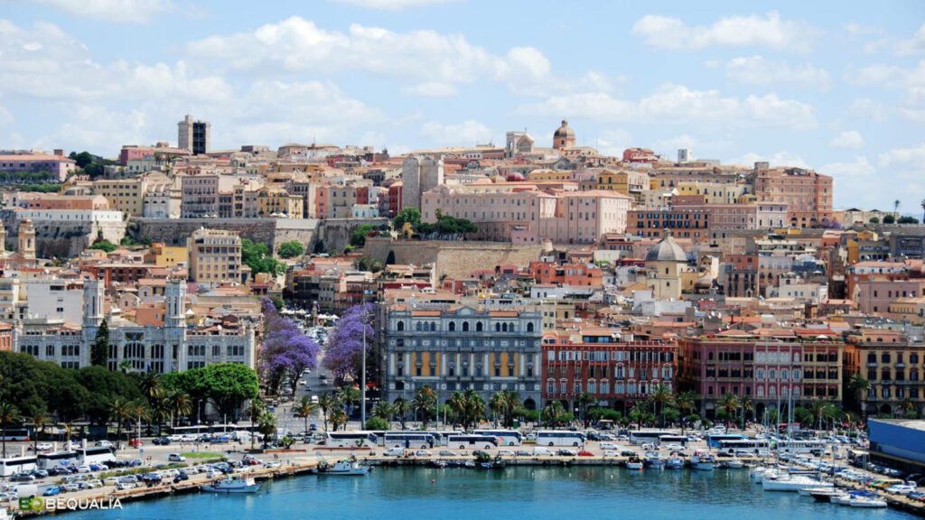 Vista di Cagliari dal porto, Emozione Sardegna
