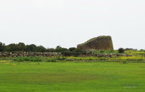 Panorama verdeggiante attorno al nuraghe Losa - Emozione Sardegna